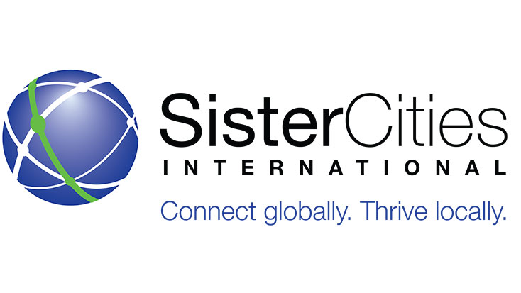 Sister cities international logo representing citizen diplomacy and the importance of maintaining sister city relationships.